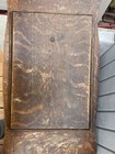 Antique Wheeler   Wilson Treadle Sewing Machine Tiger Wood Table Top