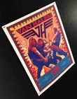 Van Halen Poster New Artist s Tribute 1984 Tour Omni Atlanta Signed David Byrd
