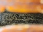 Antique German Violin Labeled  carl Bachmann  With Case   Size 4 4