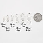 5pc  Sterling Silver  925 Lobster Claw Clasp  Triggers For Jewelry  All Sizes