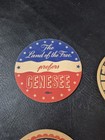 Lot Of 4 Vintage Genesee Beer Coasters  Rochester New York 