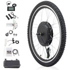 24in Front Wheel 48v 1000w Electric Bicycle Ebike Conversion Kit Hub Motor Lcd