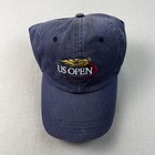 Vintage Us Open Tennis Hat Cap Strapback Blue Wilson New York Nyc Atp Tour Dad