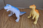 Vintage 1988 Playskool Lot Of 6 Dinosaurs Figurine Toys