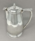 Union Pacific Rr 1951 Silverplated Large Water Pitcher-winged Streamliner Logo
