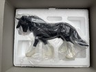 New Nib Breyer Horse  8127 Othello Fine Porcelain Black Shire Draft Winter Song