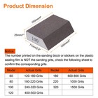 8pcs Sanding Sponge Blocks 100  240-320 Grit Sanding Block 4 x2 8 x1 