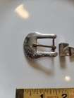 Mexico Sterling 925 Silver 3 Piece Ranger Buckle Set