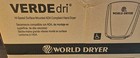 World Dryer Verde-dri Model Q-973a2 Wall Mounted Hand Dryer 