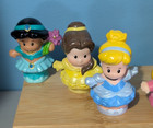 Little People Disney Princess Lot Of 6 Jasmine Ariel Belle Snow White Cinderella