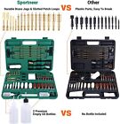 163pcs Universal Gun Cleaner Cleaning Kit Rifle Pistol Handgun Shotgun Firearm