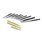 Diehard Punch   Chisel Set W Pouch  12 Piece  Chrome Vanadium  Steel   Brass