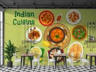 3d Indian Food Illustration Wall Murals Wallpaper Murals Wall Sticker 5