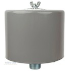 1  Npt Air Compressor Intake Filter Silencer Metal Housing Canister Usa Made