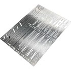 1set Stainless Auxiliary Stencil Templates For 1 100 1 144 Mg Gundam Detail-up