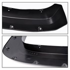 Matte Black Paintable Pocket Riveted Fender Flares