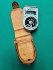 Vintage Seiko Sekonic Type L-vi Exposure Meter W leather Case