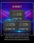 Upgrade Rsim 17 Nano Unlock Card For Iphone 13 Pro 12 Pro Max X Xs Max 8 Ios 15