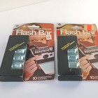 2 - Sylvania Blue Dot Flash Bar Vintage Polaroid Sx70 Camera 10 Flashes Nos New