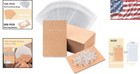 Durable Jewelry Display Cards - 100 Earring Holders   200 Earring Backs Included