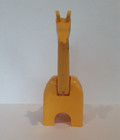 Vintage Plastic Giraffe Toy 8 Inch Tall