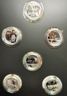 2021 Tuvalu 1 2 Oz Silver 50c James Bond 12-coin Set W coin Folio   Coa Posters