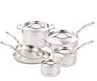  Kirkland Signature 5-ply Clad Stainless Cookware Set  10-pieces  brand New Seal