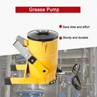10l Grease Pump Foot Operation Grease Pump 2-stage Pump 10000 Psi Grease Bucket