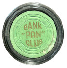 Casino Chip  Bank Club   Pan   Green Chip Casino Legends Hall Of Fame