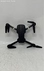 Black Remote Control Folding Drone Quadcopter With Accessories Not Tested