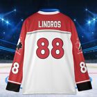 Eric Lindros Hockey Jersey  Retro 90s Canada Team Jersey  4 Nation Face Off