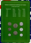 Coin Sets Of All Nations Yemen Dem  Rep  8 Coin 1964 - 1984 Unc 1 Fil  64