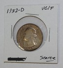 1932-d 25c Washington Quarter