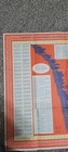 Vtg 1953 Three Centuries Of Great Music Chart Poster Ny Philharmonic Original