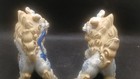Authentic Kutani Foo Dog  shishi   Japanese Ceramic Guardian Dog lion Set 2