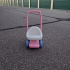Vintage Little Tikes Baby Doll Stroller Carriage Buggy Pink   White Child Size