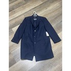 Alpine Swiss Nwt Wool Blend Navy Overcoat Sz Xl Trench Topcoat Jacket Warm