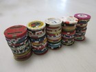 99 Casino Gaming Poker Chip Lot Las Vegas  1 New   Used Chipco Paulson Clay