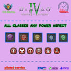      Diablo 4 Season 9     X 1 Any Type Of Power Aspect From Ip 800 Item  max Roll 