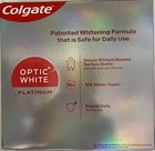 Colgate Optic White Platinum Toothpaste  4 1 Ounce  pack Of 4 