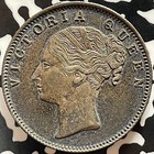 1840- m  India 1 Rupee Lot jm9314 Silver  Nice  Km 457 6