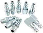  Industrial 14-piece Air Coupler Set     1 4    Body   Npt Fittings   High-flow