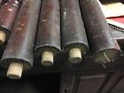 Lot Of 8 C1890 Pine Turned Staircase Spindle Balusters Old Varnish 27  30   31   