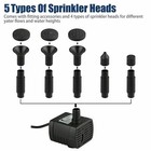 Solar Power Floating Water Pump Bird Bath Fountain Submersible Pond Garden Pool