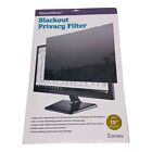 Kantek Monitor Blackout Privacy Filter For 19  Widescreen Monitor Svl190w