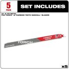 Milwaukee Tool 48-00-5503 12  L X 7 Tpi Reciprocating Saw Blade