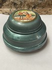 Vintage Victorian Couple Powder Music Box - Working