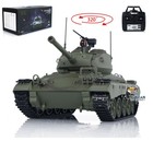 Us Stock Tongde Rc 1 16 M24 Chaffee Light Tank Model Rtr Infrared Barrel Recoil