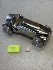 Vintage Indy 500 Aluminum Reproduction  Open Cockpit  Metal-wheeled  Toy Race Ca