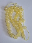       natural Baltic Amber Islamic Prayer 33 Beads Misbaha Tasbih Rosary 18g 8 8mm      